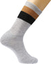 Ben Sherman Menâ€™s Socks- Crew Socks Half Cushion Moisture Control Ribbed Socks for 6 Pack