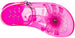 Chatties Toddler Girls Jelly Sandals - Fuchsia, Size 9/10 (More Colors and Sizes Available)