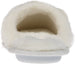 bebe Girls Fluffy And Cute Scuff Glitter Slippers With Faux Fur Satin Bow