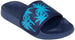 Boy's Molded EVA Slip-On Slipper Slide Sandals with Camo Print and Mesh - Indoor, Outdoor, House Slides