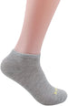 Womenâ€™s Flat Knit Solid Low-Cut Socks