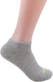 Womenâ€™s Flat Knit Solid Low-Cut Socks