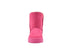 bebe Toddler Girls Little Kid Mid Calf Easy Pull-On Microsuede Winter Boots Embellished with Faux Fur Cuff and Back Bow