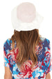 Laundry by Design Women Summer Beach With Back Bow Full Brim Fashion Straw Hat