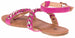 Chatties Ladies Woven Chain Nubuck Sandals
