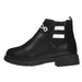 bebe Toddler Girls Ankle Boots Straps Fur Cuffs Slip-On Fashion PU Shoes