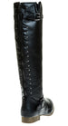 Sara Z Ladies Riding Boot with Back Studs (Black), Size 9