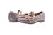 bebe Toddler Girls Ballet Flats Elastic Strap Glitter Mary Jane Sandals
