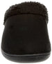 Women's Microsuede Slipper With Faux Fur Collar And Memory Foam Insoles