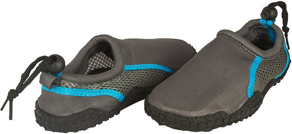 Zack & Evan Boys Neoprene and Mesh Water Beach Shoe with Draw String Size