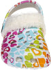 Rampage Girl's Fuzzy and Warm Printed Clogs with Sherpa Lining