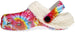 Rampage Girl's Fuzzy and Warm Printed Clogs with Sherpa Lining