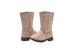 bebe Toddler Girls Little Kid Easy Pull On Tall Microsuede Winter Boots Embellished with Glitter Trim and Rhinestones