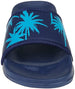 Boy's Molded EVA Slip-On Slipper Slide Sandals with Camo Print and Mesh - Indoor, Outdoor, House Slides