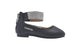 bebe Toddler Girls Ballet Flats Slip On Sandals with Rhienstone Ankle Strap