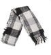 Rampage Boucle Plaid Wrap Ivory