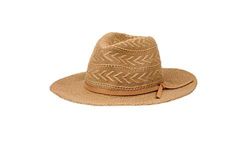 Women's Panama Hat with Microsuede Trim