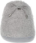 Laundry Womens Fluffy And Comfy Quilted Faux Fur Slippers With Bow & Metal Logo Charm