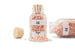 GG Gourmet Himalayan Pink Salt Glass Jar w/ Cork Lid | Coarse Grain, 100% Natural | Refillable Container | Ideal for Food Seasoning, Flavoring, Grilling, Cooking, and Baking | 18.9 Ounces