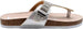 bebe Girls Big Kid Rhinestone Footbed Slide Sandal with Shimmer Fabric Strap - Fashion Summer Shoes