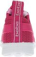 bebe Girls Casual Stylish Jogger Mesh Non-Slip Lightweight Sneakers for Toddler Girls