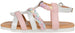 Toddler Girl's Strappy Ankle Strap Fashion Sandals/Flats with Braided Straps