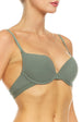 dELiA's Women's Ribbed Molded Push-Up Plunge Bra Set, 2-Pack