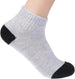 Ben Sherman Boy’s Socks- , Ankle Socks Solid Casual Socks Comfort Fit-Logo Bottom Print, Ribbed Trim for 10-pack