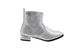 bebe Girls Big Kid Easy Pull-On Mid Calf Sparkly Metallic Dress Boots with Low Heel