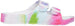 Women's Colorful Double Buckle Strap Footbed Slide Sandals, Comfortable Fashion Flats