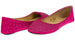 Chatties Ladies Microsuede Ballet Flats with Rhinestones (See More Colors/Sizes)