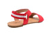dELiAs Ladies Fashion Sandals Summer Flats with Striped Elastic Slipback Strap