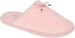 Laundry Womens Fluffy And Comfy Quilted Faux Fur Slippers With Bow & Metal Logo Charm