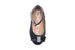 bebe Toddler Girls Little Kid Shimmery Ballet Flats Slip-On Round Toe Dress Ballerina Shoe with Rhinestone Embellished Bow and Ankle Strap