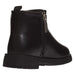 bebe Toddler Girls Ankle Boots Straps Fur Cuffs Slip-On Fashion PU Shoes