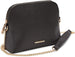 Women’s Saffiano Dome Crossbody Bag with Chain Strap
