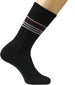 Ben Sherman Menâ€™s Socks- Crew Socks Half Cushion Moisture Control Ribbed Socks for 6 Pack