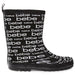 bebe Girls Printed High Cut Puddle Proof Slip On Rain Boots (See More Colors and Sizes)