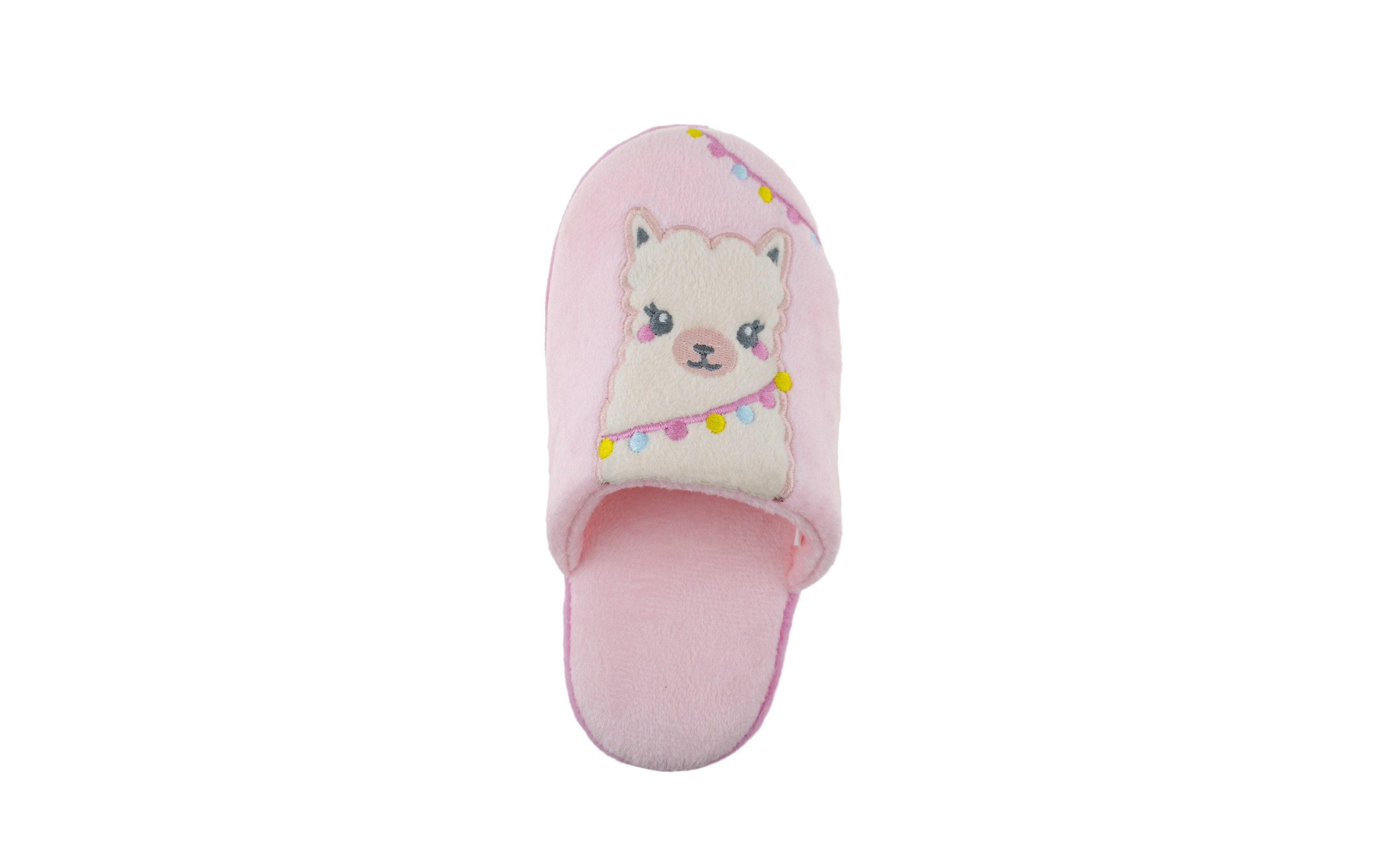 Chatties Girls Big Kid Slip On Plush House Slippers Cute Warm