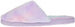 Women's Warm and Comfy Tie Dye Faux Fur Slipper