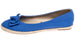Chatties Ladies Canvas Espadrille Flats Size 7/8 - Cobalt