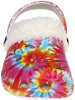 Rampage Girl's Fuzzy and Warm Printed Clogs with Sherpa Lining