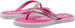 bebe Girls’ Big Kid PCU Sparkly Rhinestone Flip Flop Sandal with Printed Footbed - Fashion Summer Slipper Shoe