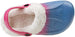 Rampage Girl's Cute and Comfy Rainbow Glitter Clogs with Sherpa Lining Easy Slip-On
