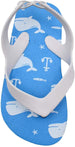Toddler Boy's Beach/Walking Flip-Flop Thong Slipper Sandals with Footbed Print