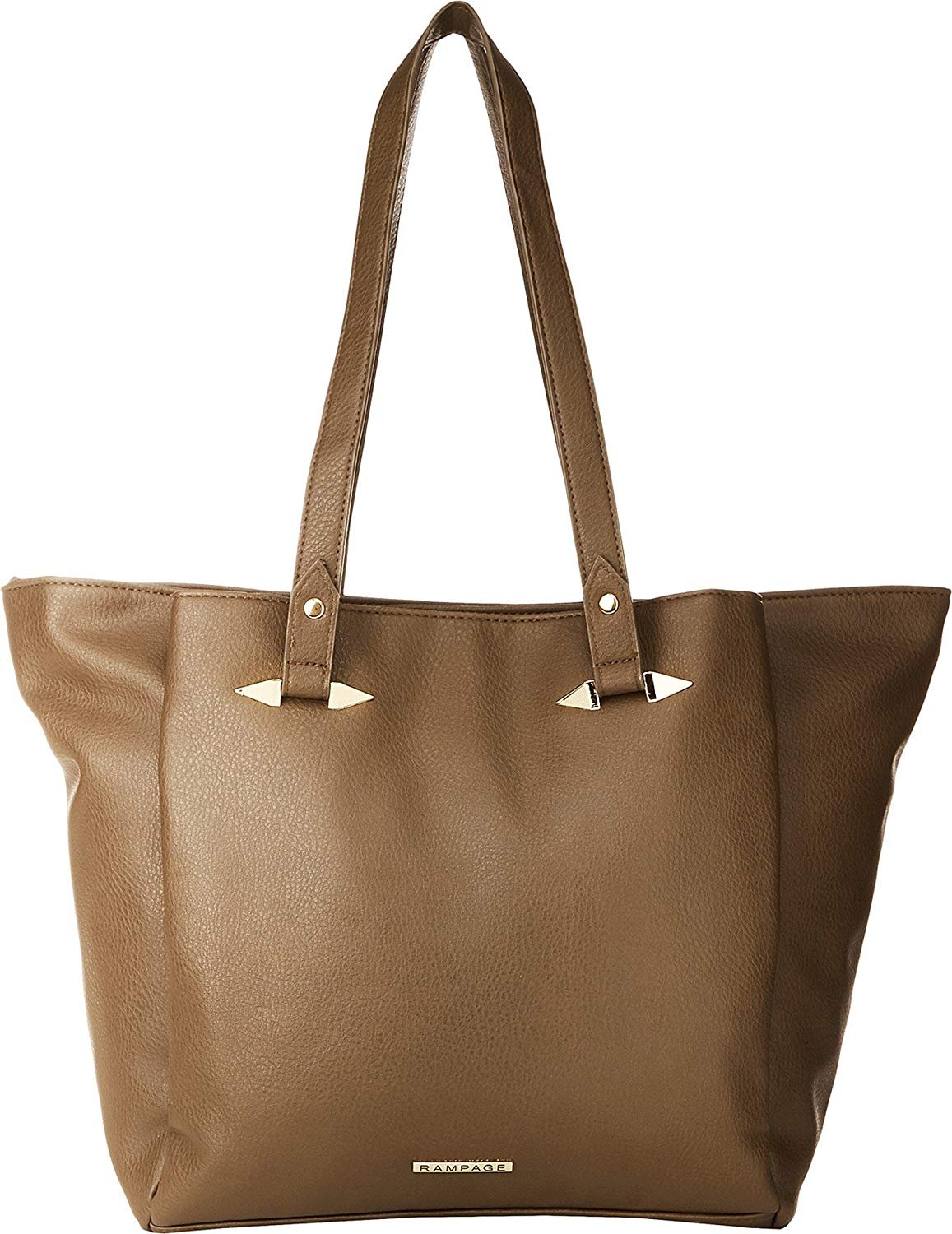 Rampage Women s Tote w Spike Handle Hardware Bag