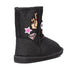 Sara Z Womens Denim Boots with Patches