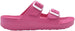Chatties Ladies Flip Flops Footbed Sandal Slip On Slide Shoe with Buckle Embellishment