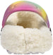 Rampage Girl's Fuzzy and Warm Printed Clogs with Sherpa Lining
