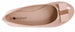 Chatties Ladies Patent Pu Ballet Flat with Bow Size 5/6 (Tan) - (Multiple Colors and Sizes Available)